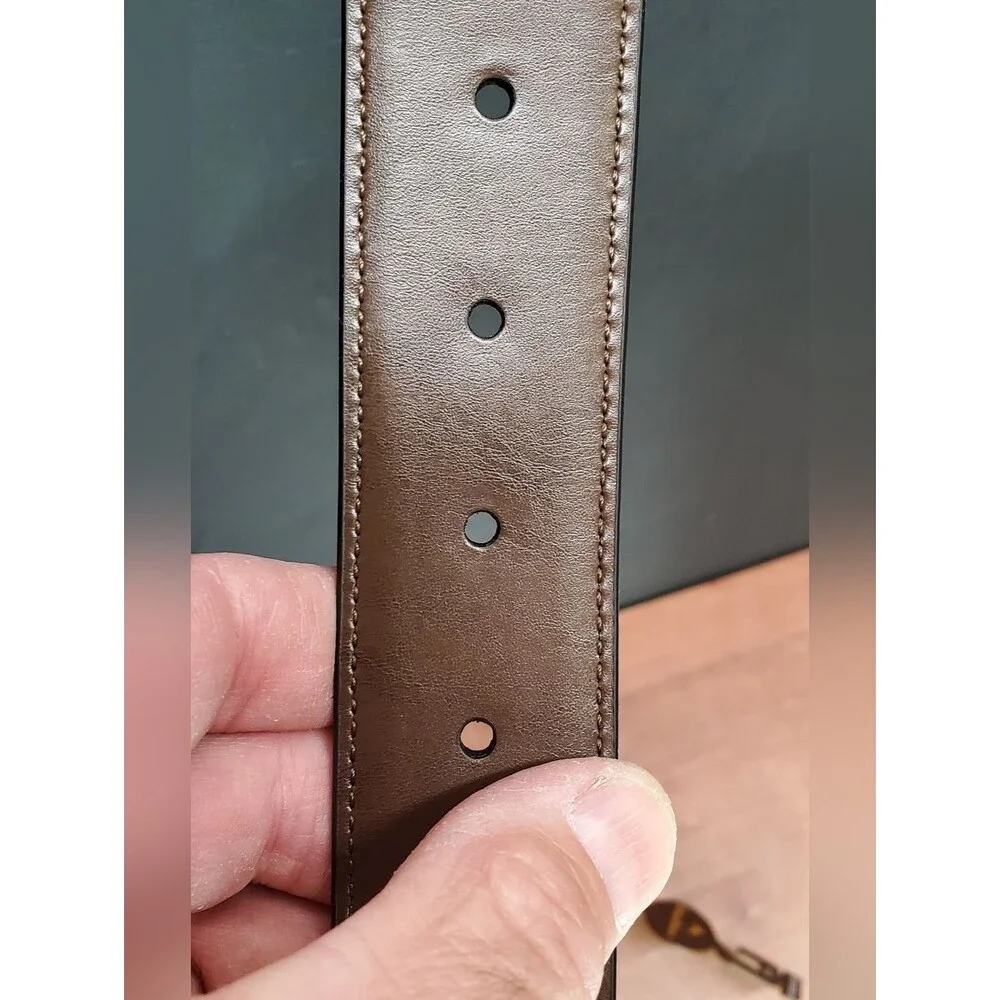 Tommy Bahama Marlin Logo Men's Reversible Dress Belt 38/40